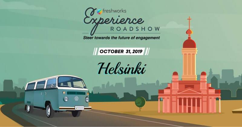 Freshworks Roadshow Helsingissä 31.10.2019