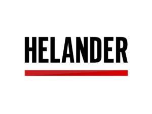 Huutokauppa Helander logo.